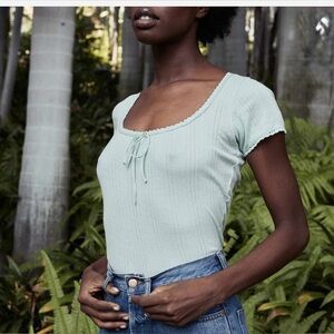 Doen Brigitte Pointelle Tee